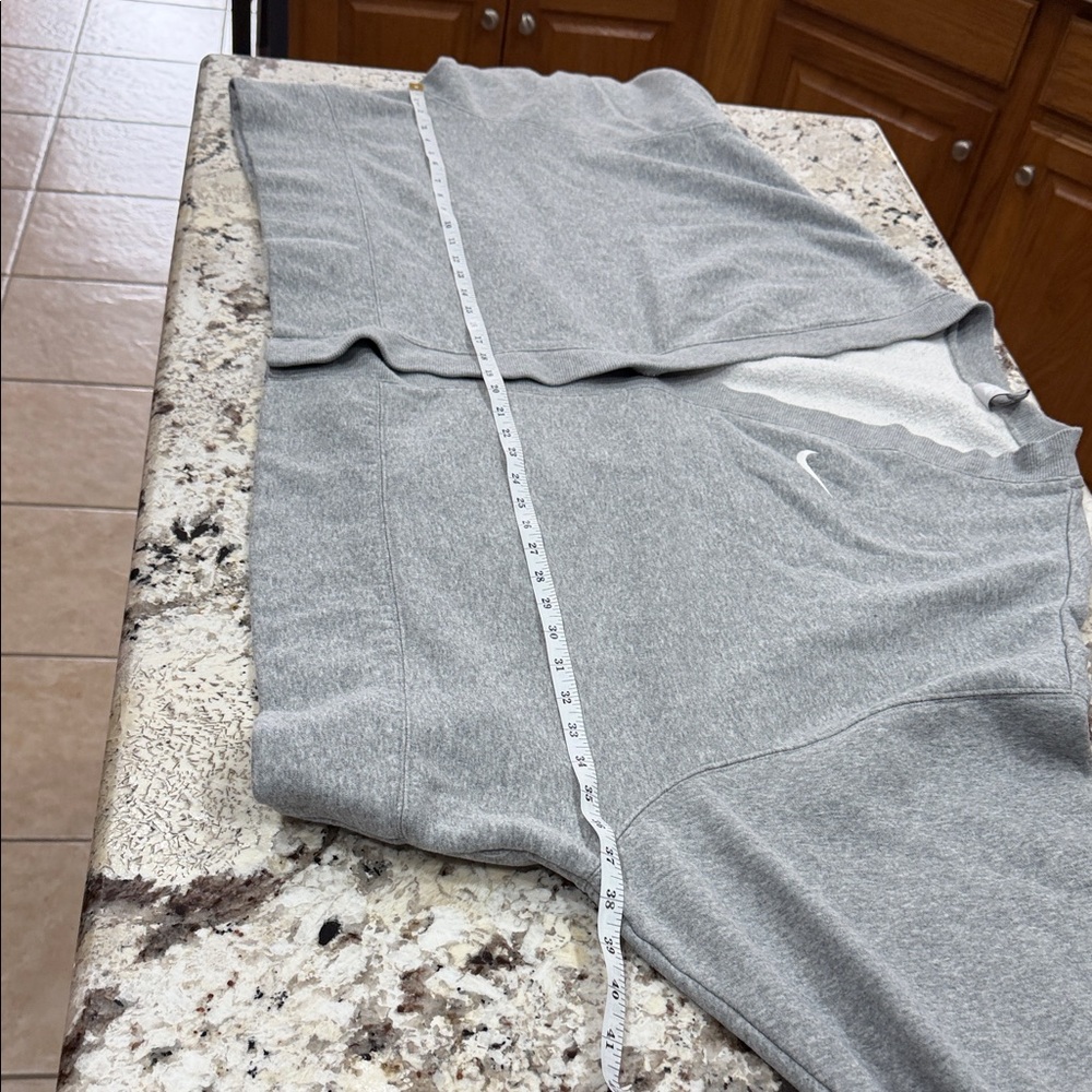 Nike Light Gray Open-Front Jacket - image 4